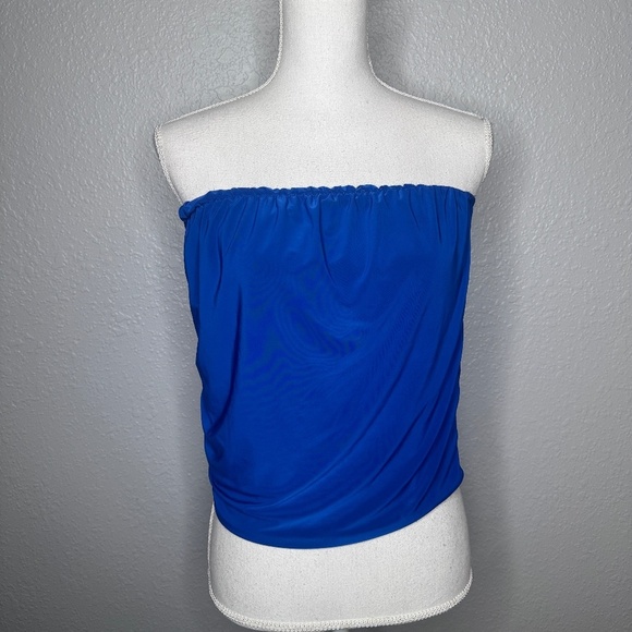 Pretty Little Things Cobalt Blue tube top size 14 - Picture 1 of 8